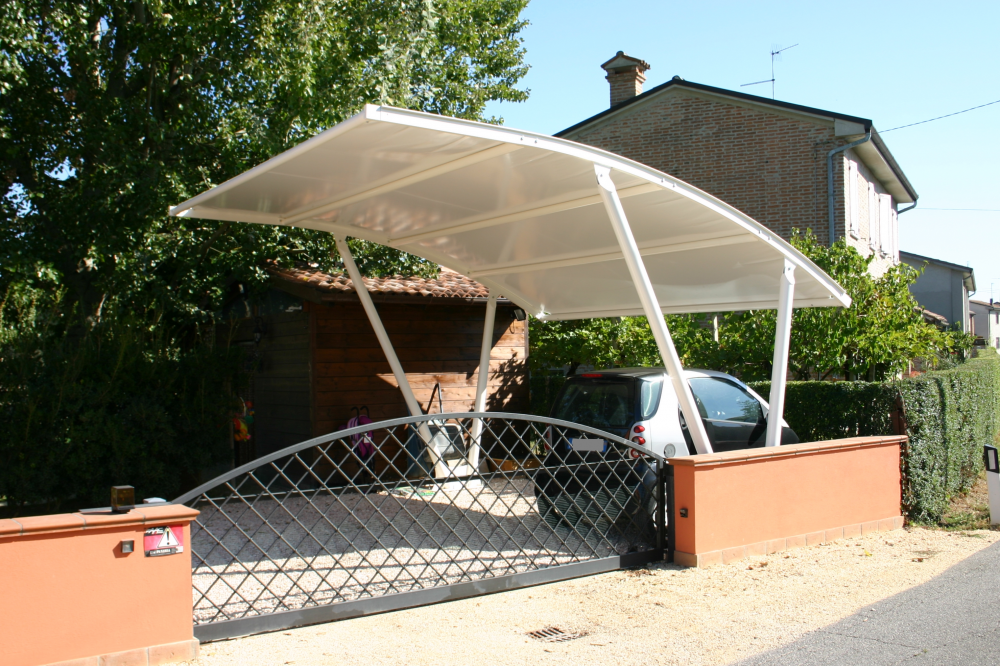 carport tettoie auto in pvc