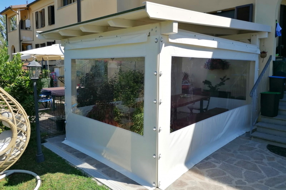 chiusura laterale gazebo