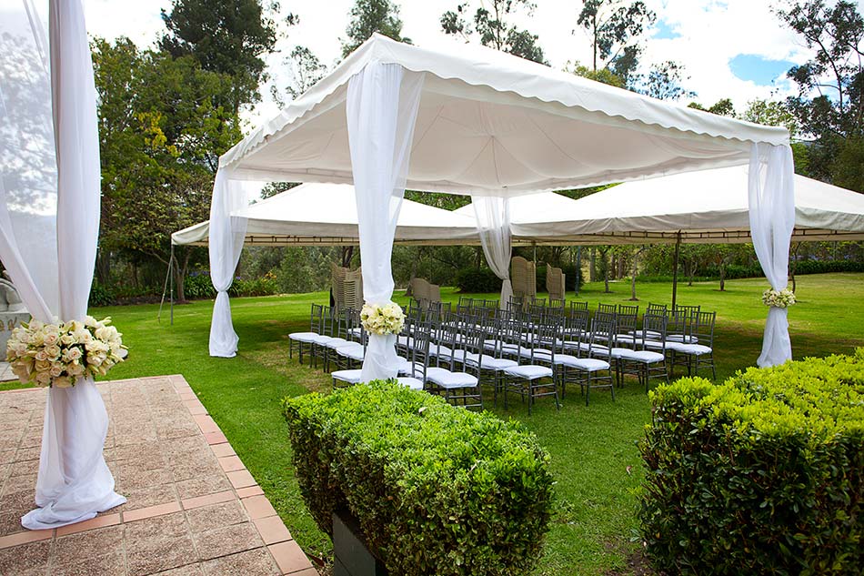 gazebo allestimento matrimonio