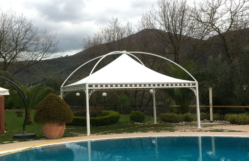 gazebo decor quadrato