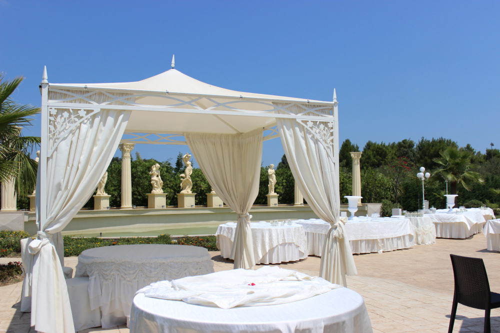 gazebo per cerimonie eventi