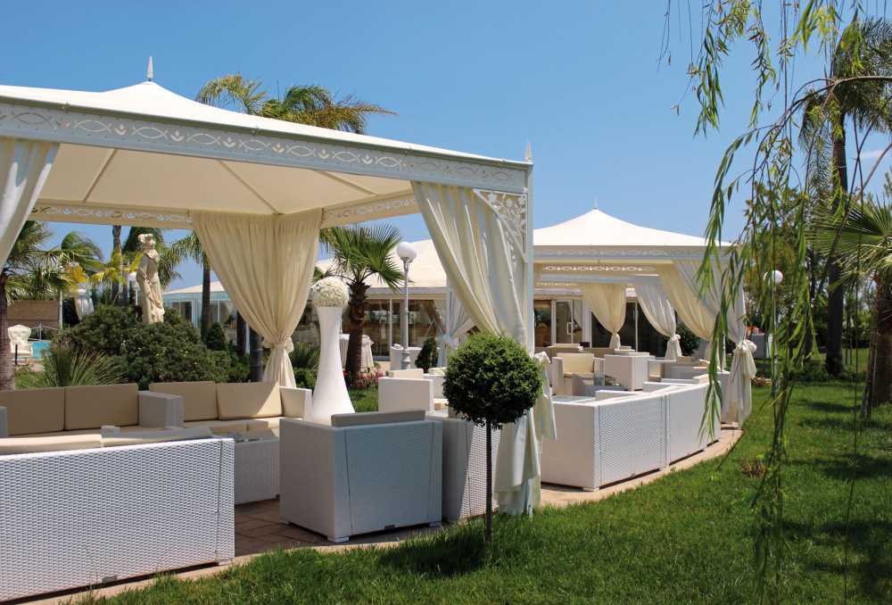 gazebo per matrimonio