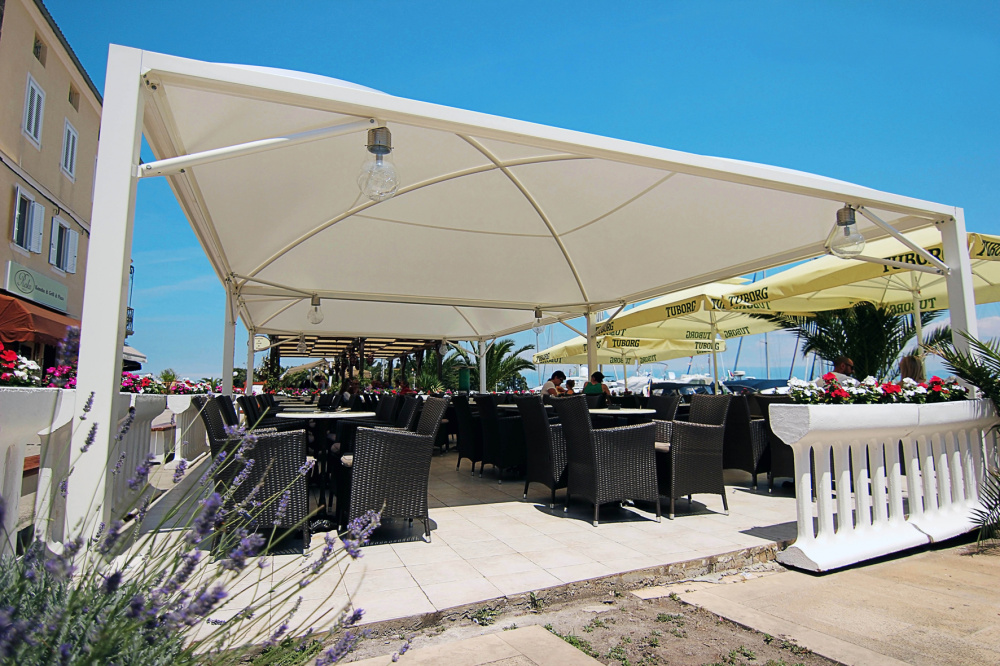 gazebo pesante per bar e ristoranti