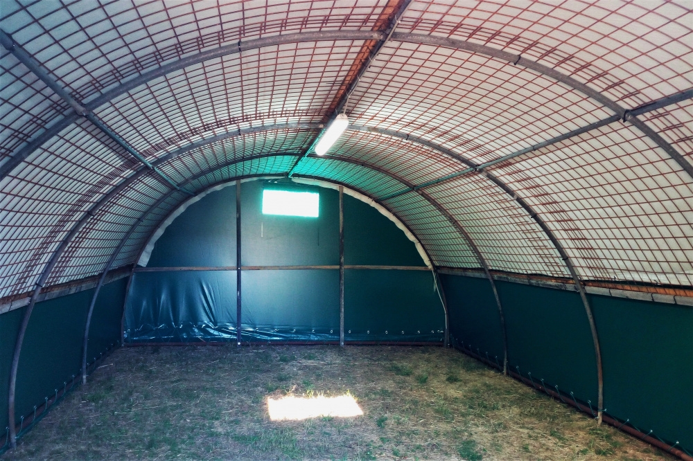 interno tunnel agricolo in pvc