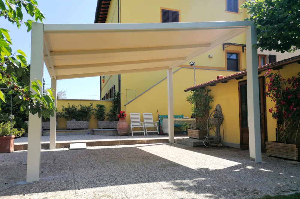 pergola autoportante pvc