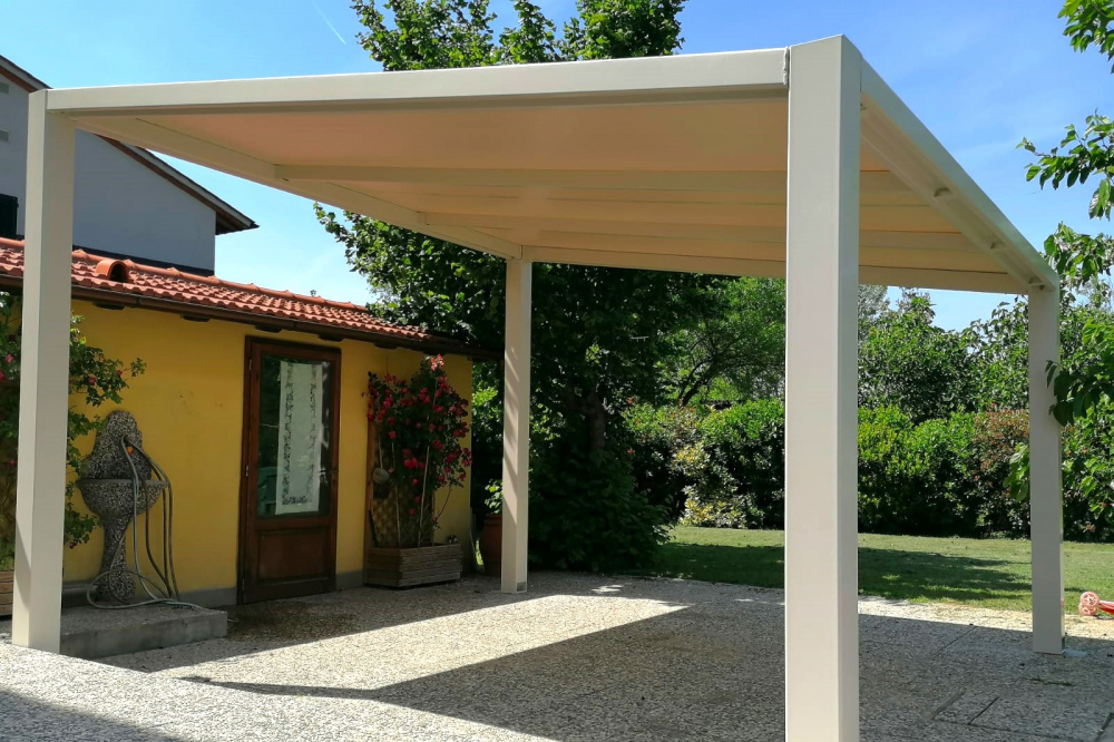 pergola autoportante pvc