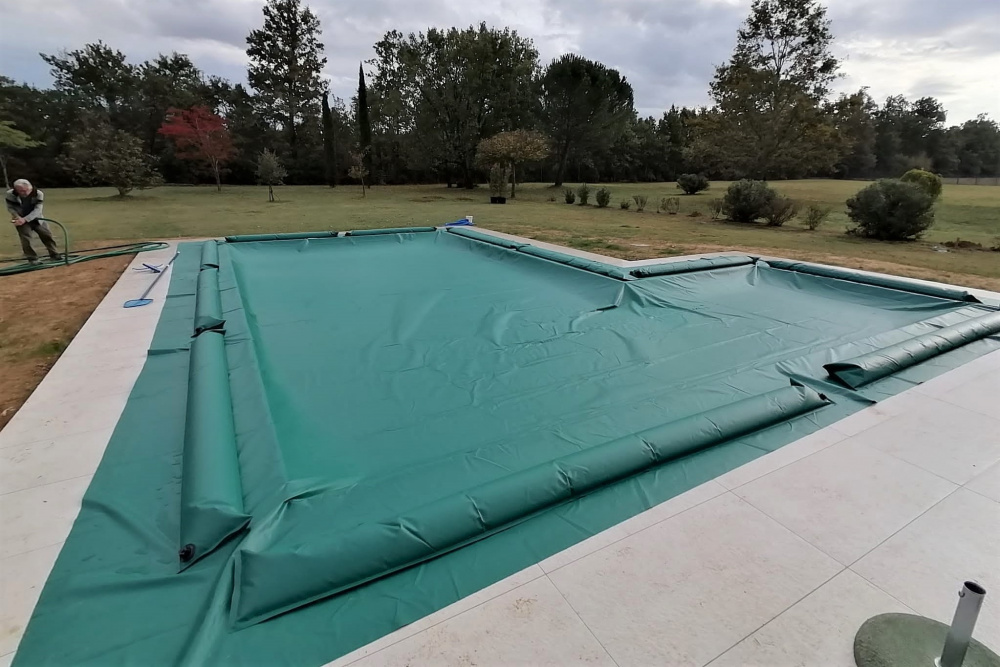 telo in pvc copertura piscina