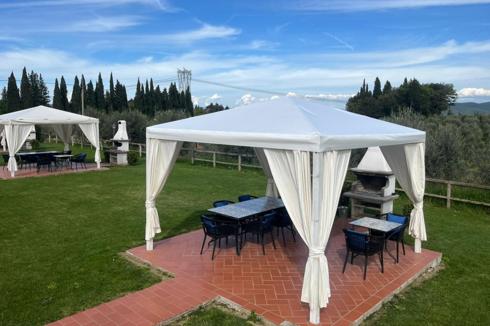 telo personalizzato gazebo