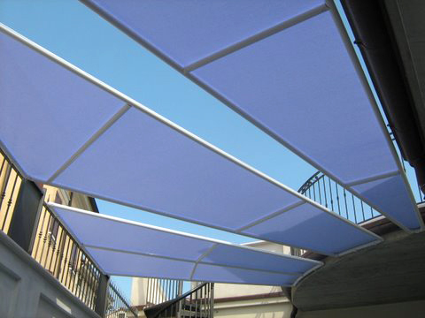 tenda sole vela fissa